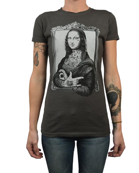 Mona Tee Charcoal