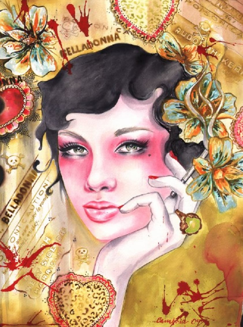 Belladonna - Canvas Giclee