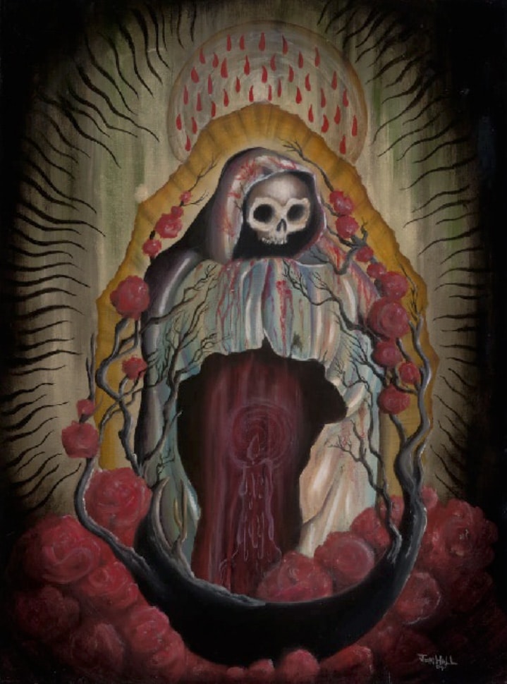 Ghost of Guadalupe - Canvas Giclee