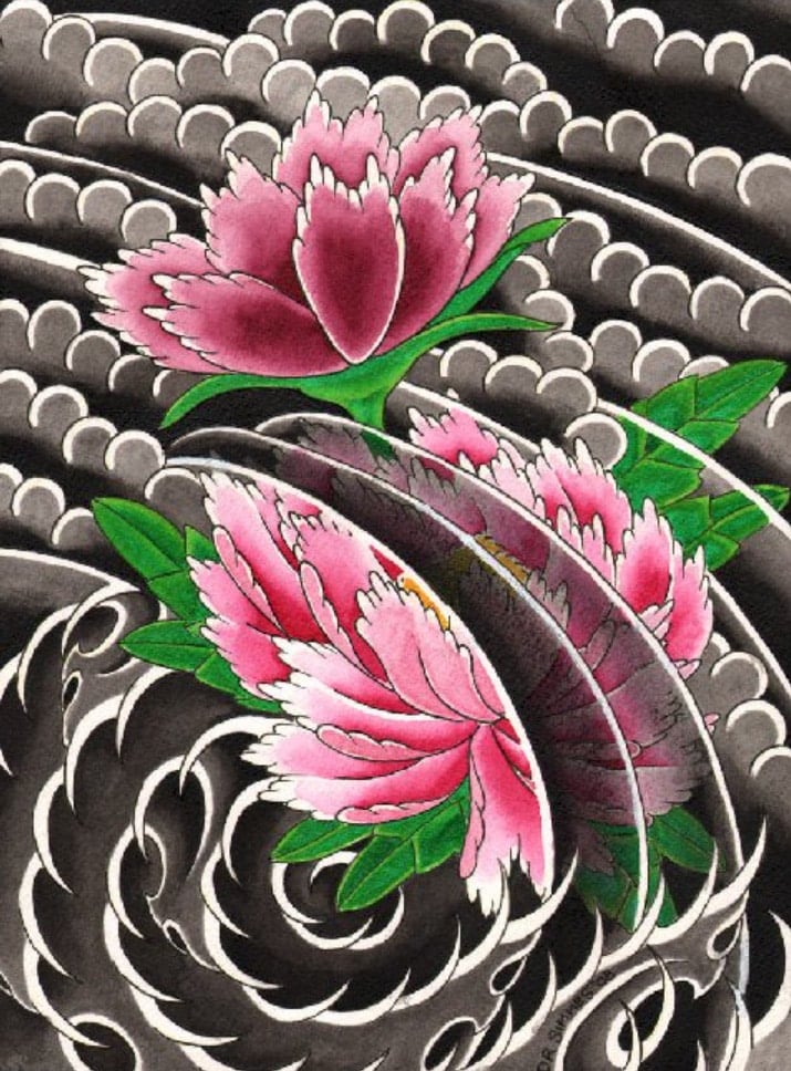 Peony I - Canvas Giclee