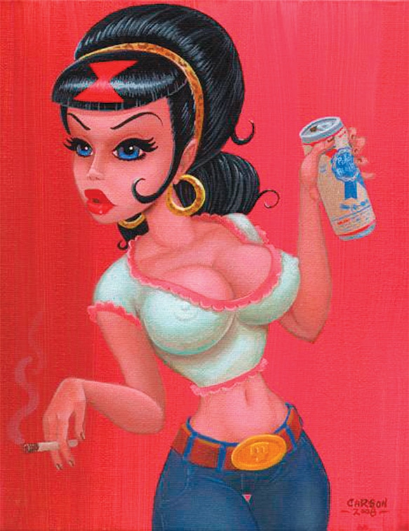 Fun Girl - Canvas Giclee