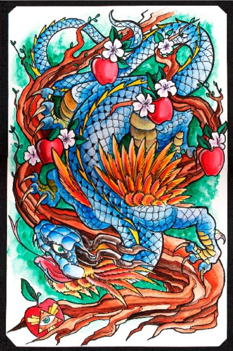 Dragon II - Canvas Giclee