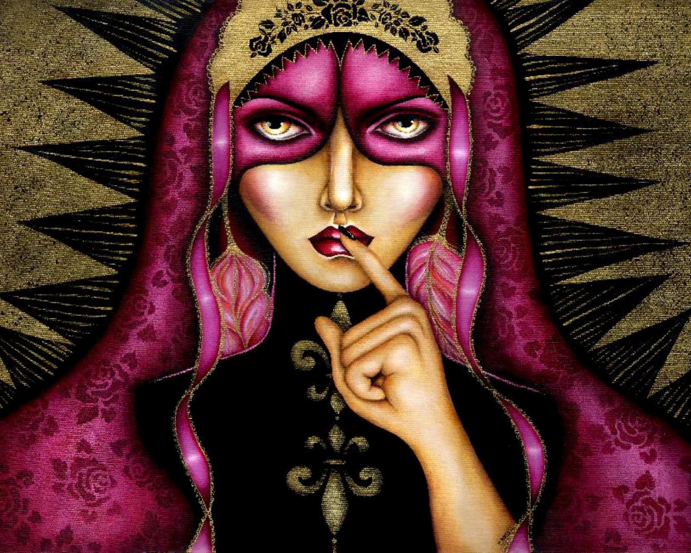 Keeper of Secrets - Canvas Giclee