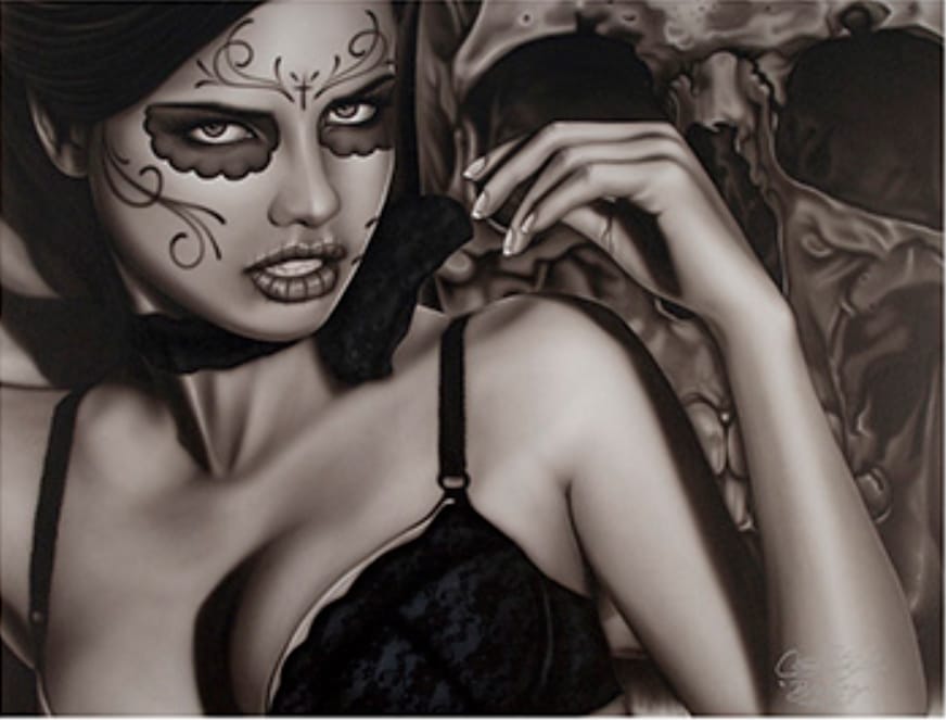 Seductress - Canvas Giclee