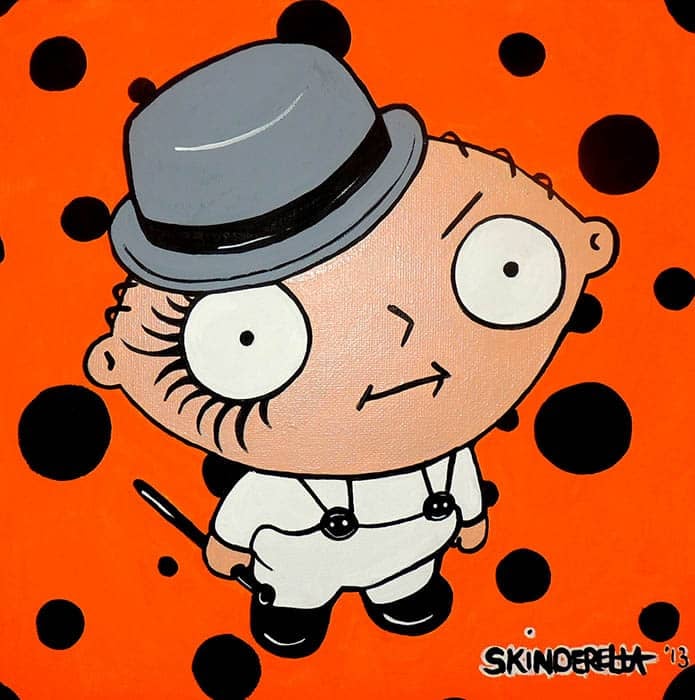 Clockwork Stewie - Canvas Giclee