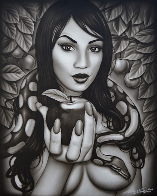 Eve's Temptation - Canvas Giclee