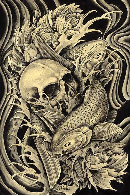 Mortality- Canvas Giclee