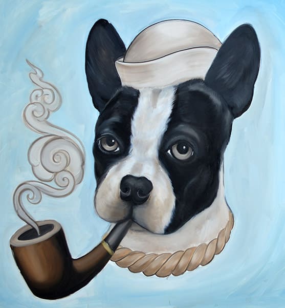 Smokey - Canvas Giclee