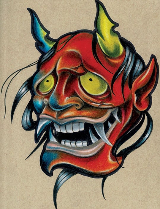 Smola Hannya - Canvas Giclee