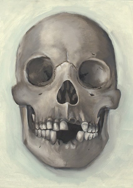 Thea Skull - Canvas Giclee