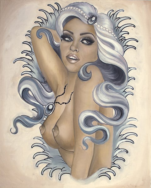 Tits - Canvas Giclee