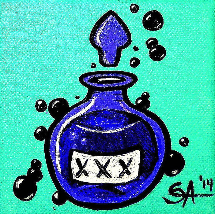 Toxic - Canvas Giclee