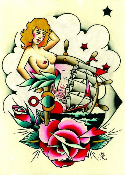 Sailor Jerry - Canvas Giclee