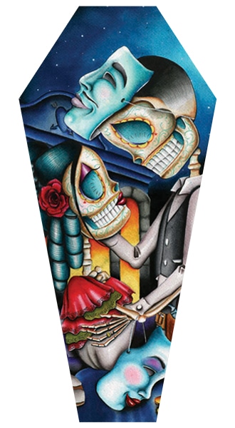 Masquerade - Canvas Coffin Giclee