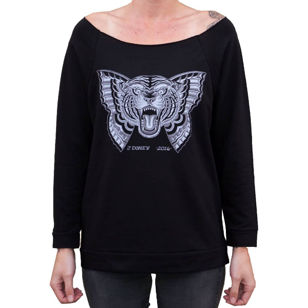 Flying Tiger Scoop Neck