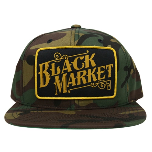 Black Market Snap Back Camo Hat