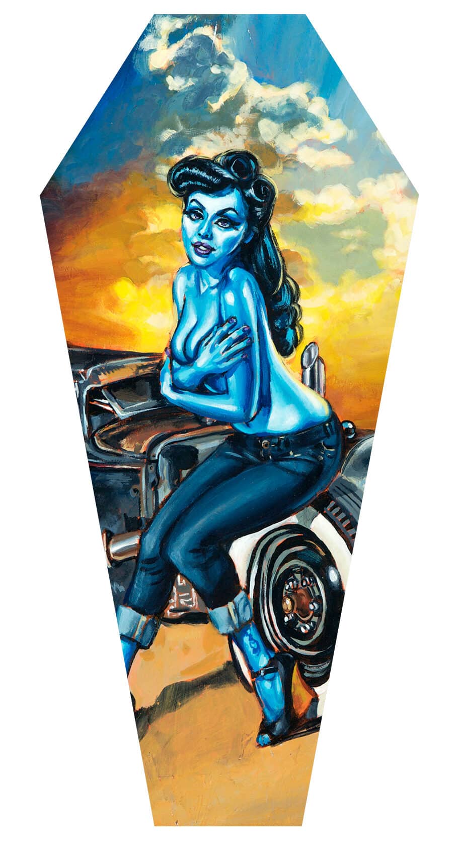 Notorious - Coffin Canvas Giclee