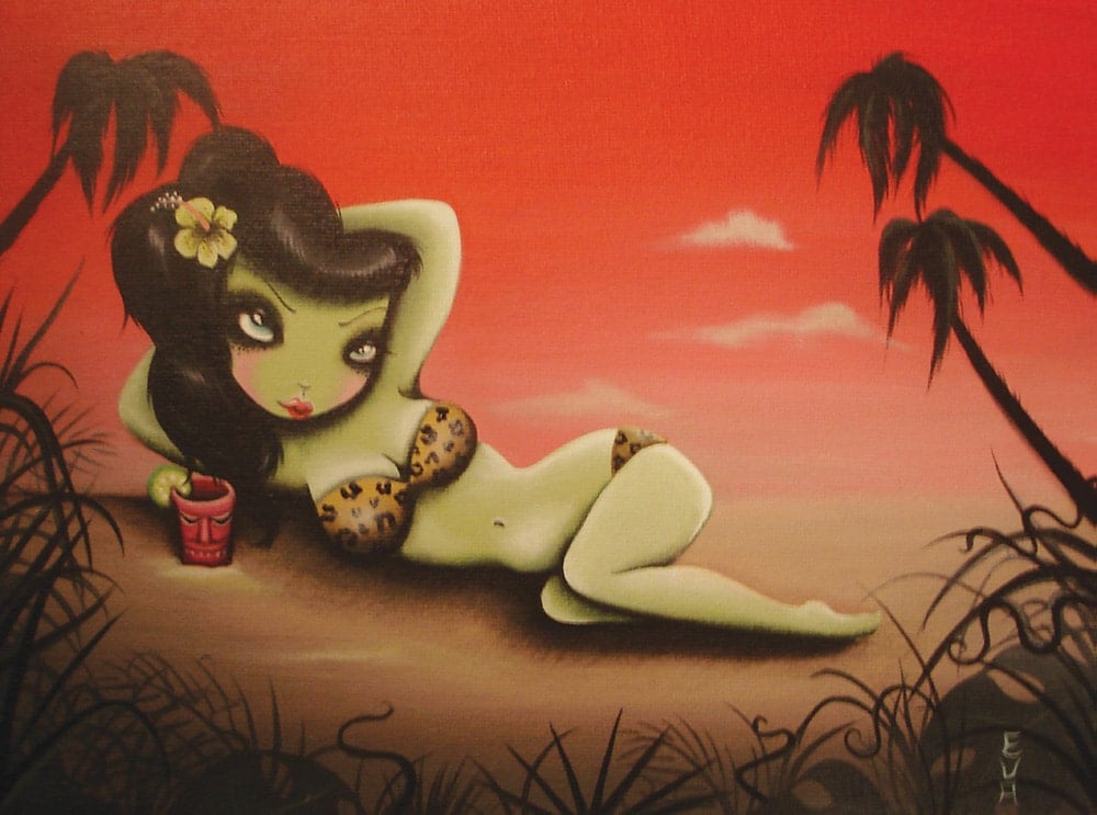 Tiki Pinup