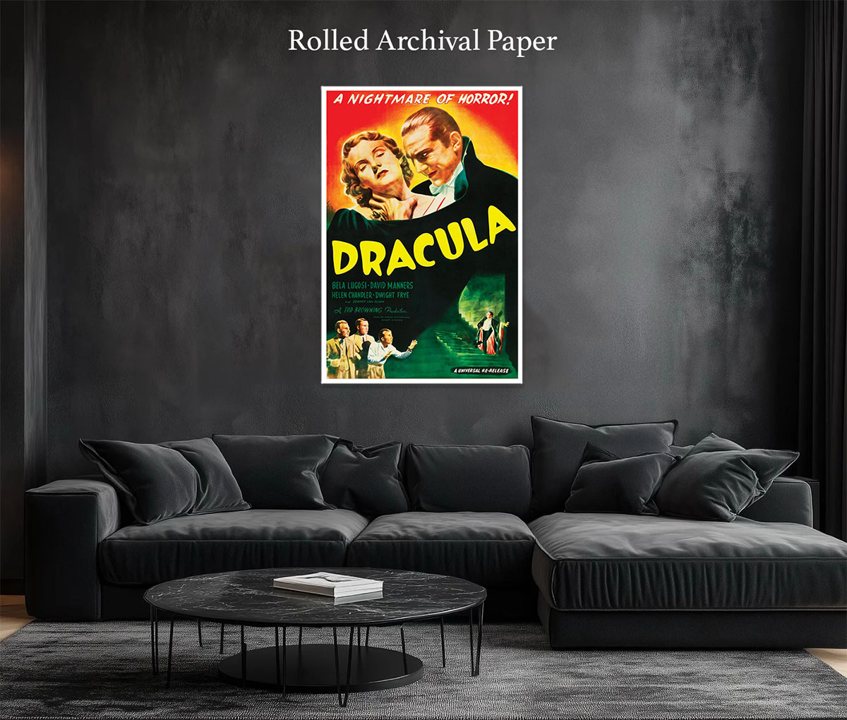 Nightmare of Horror - Dracula Movie Poster - Image 2