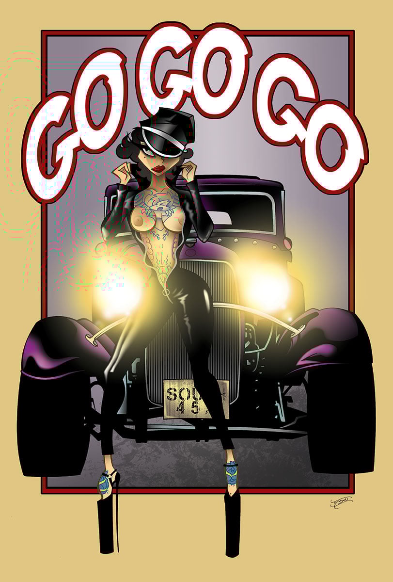 GO GO GO - Art Prints