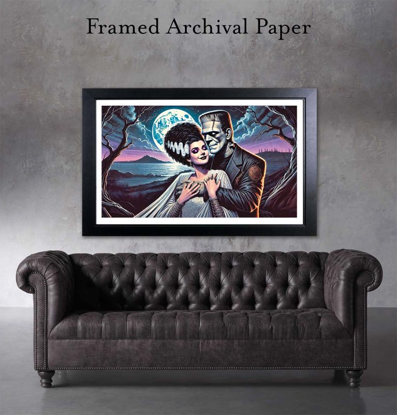 MOONLIGHT LOVE - Monster Art Prints - Image 4