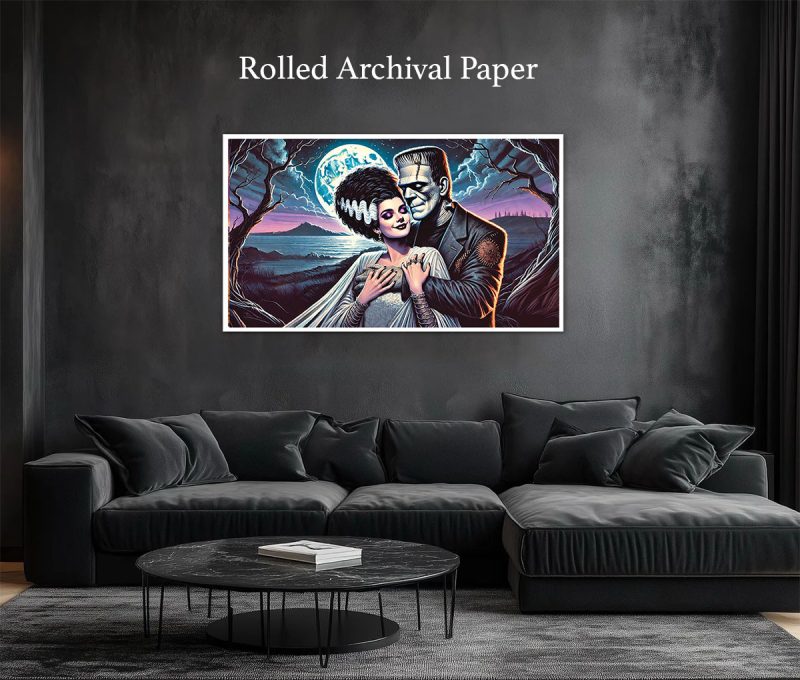 MOONLIGHT LOVE - Monster Art Prints - Image 2