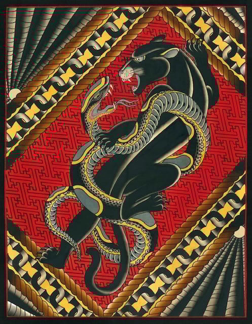PANTHER & SNAKE - Art Prints