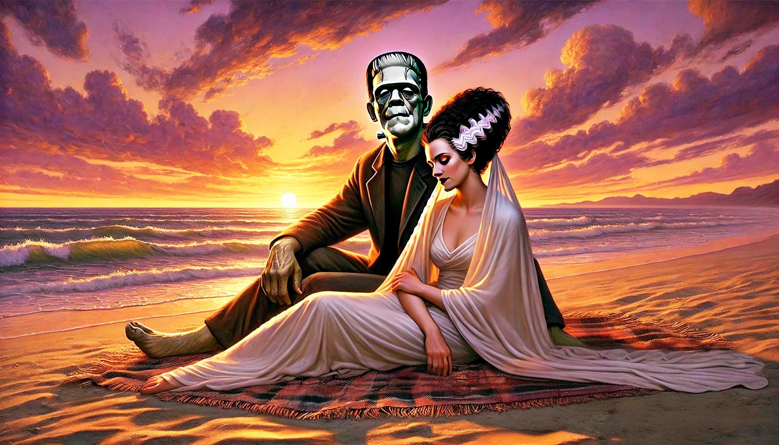 THE HONEYMOON - Monster Art Prints