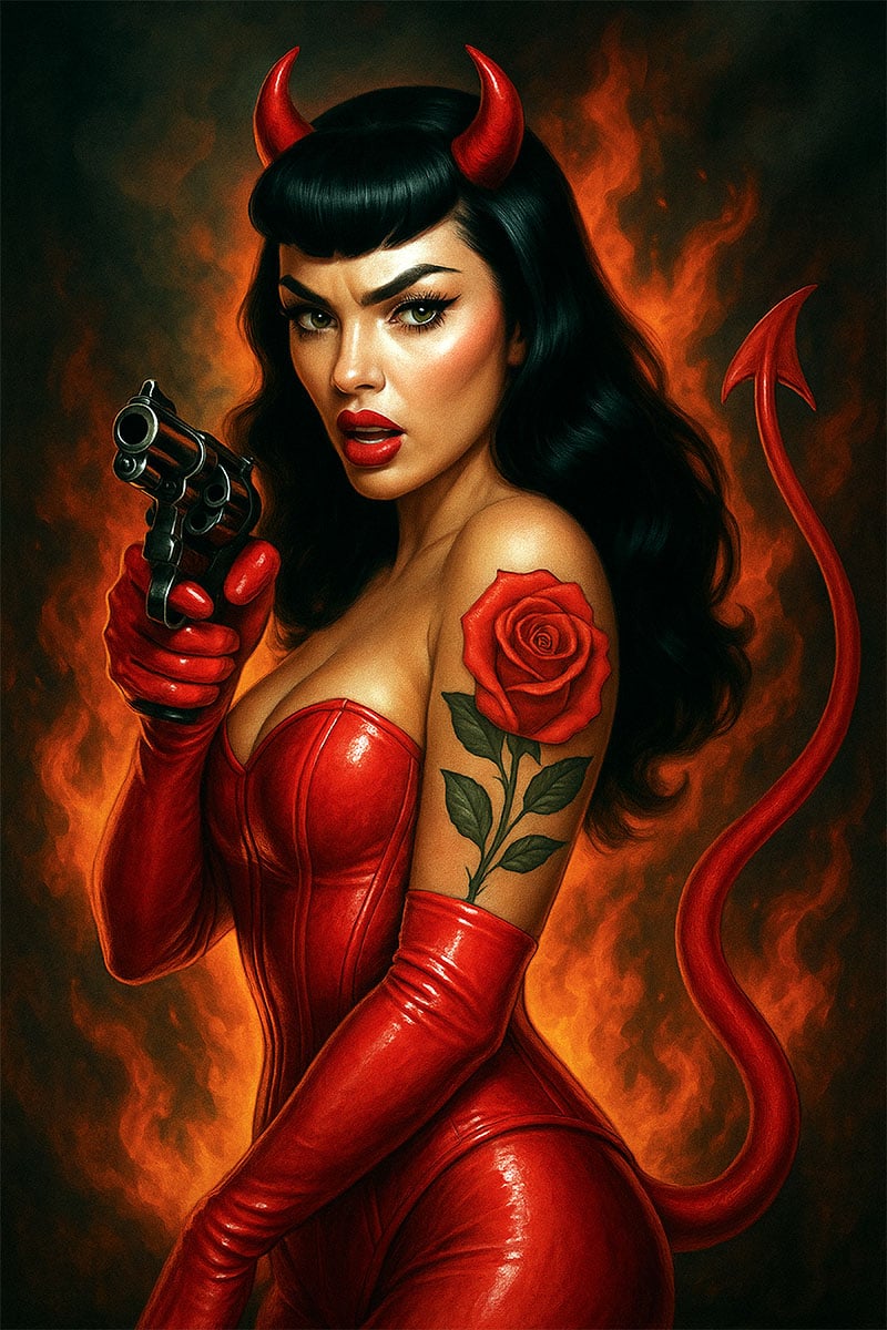 FIERY FATAL - Art Prints