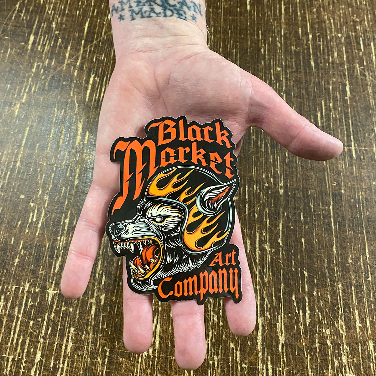 WOLF SPEED - STICKER - Image 2