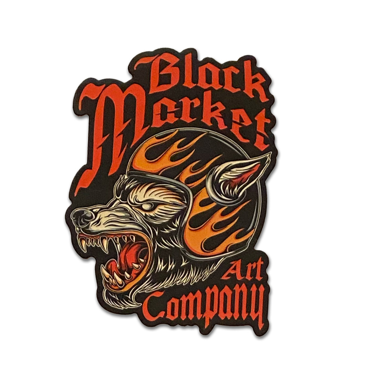 WOLF SPEED - STICKER