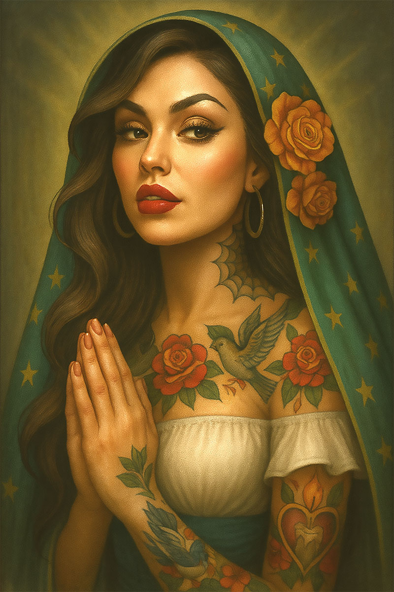 MARYS PRAYER - Art Prints