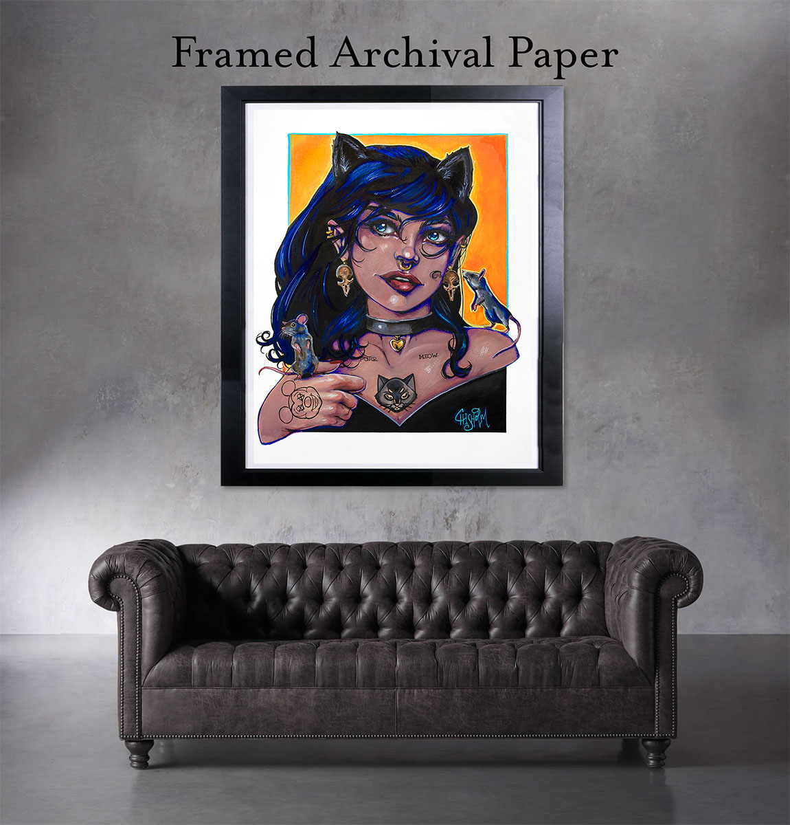 PURR MEOW - Art Prints - Image 4