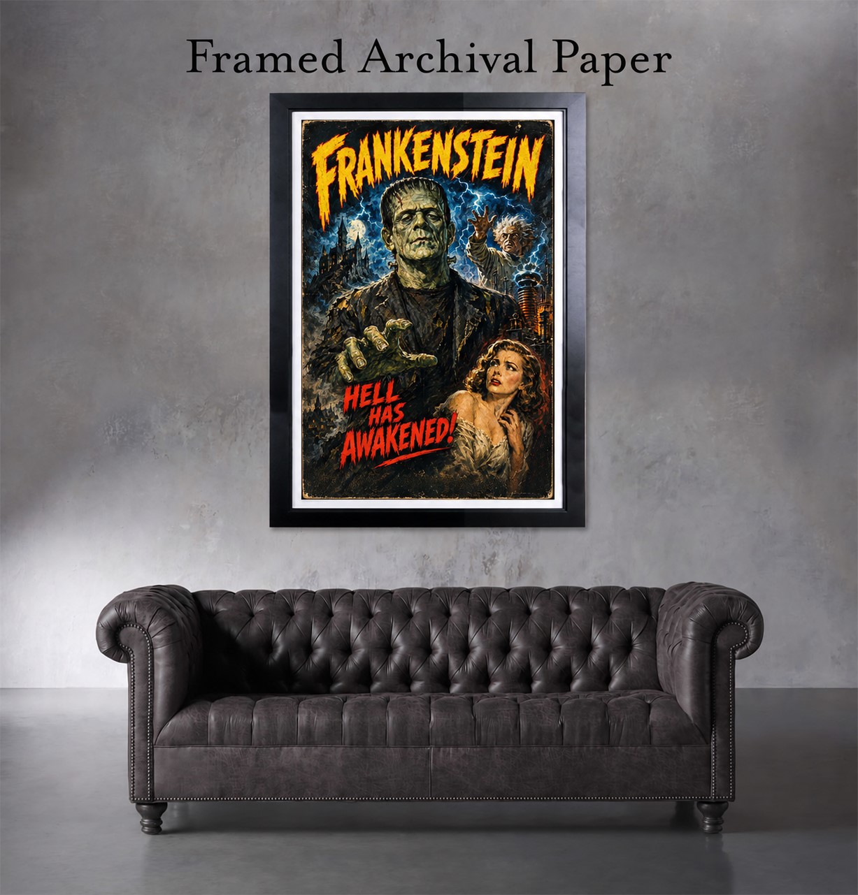 HELL HAS AWAKENED - Art Print - Image 4