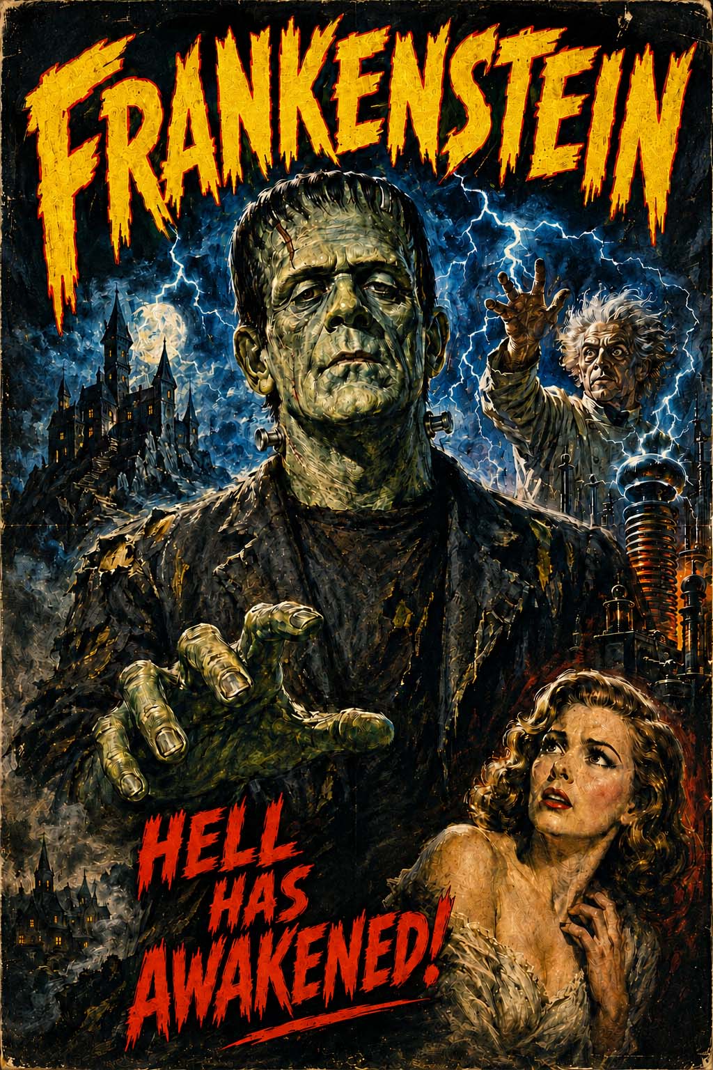 HELL HAS AWAKENED - Art Print