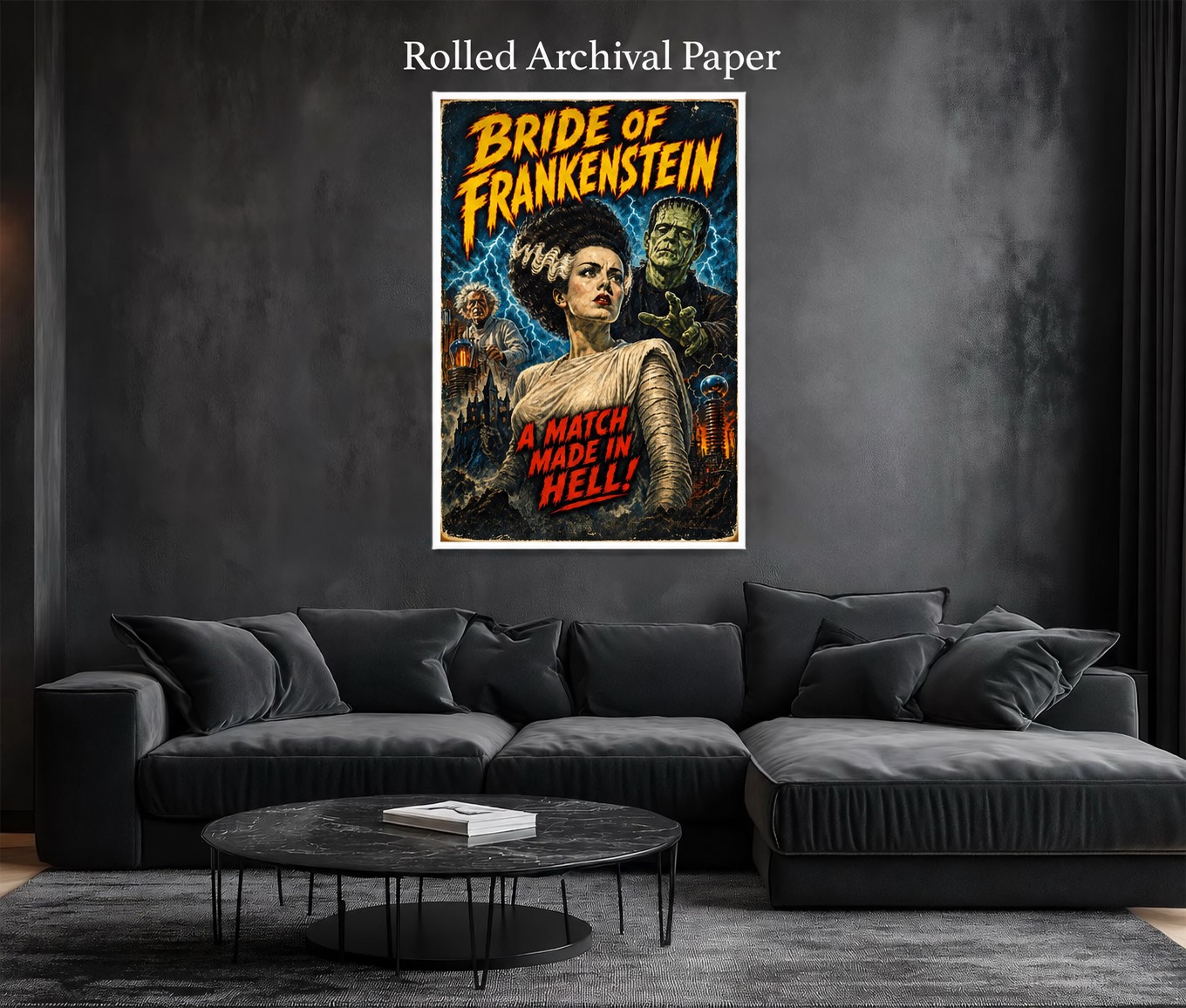 MATCH MADE IN HELL - Art Print - Image 2