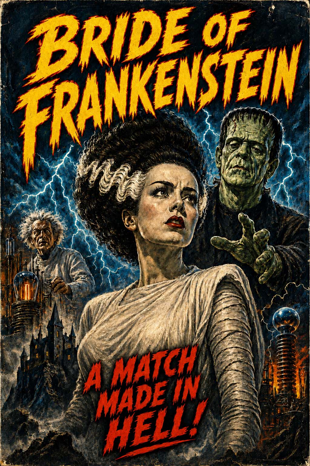 MATCH MADE IN HELL - Art Print