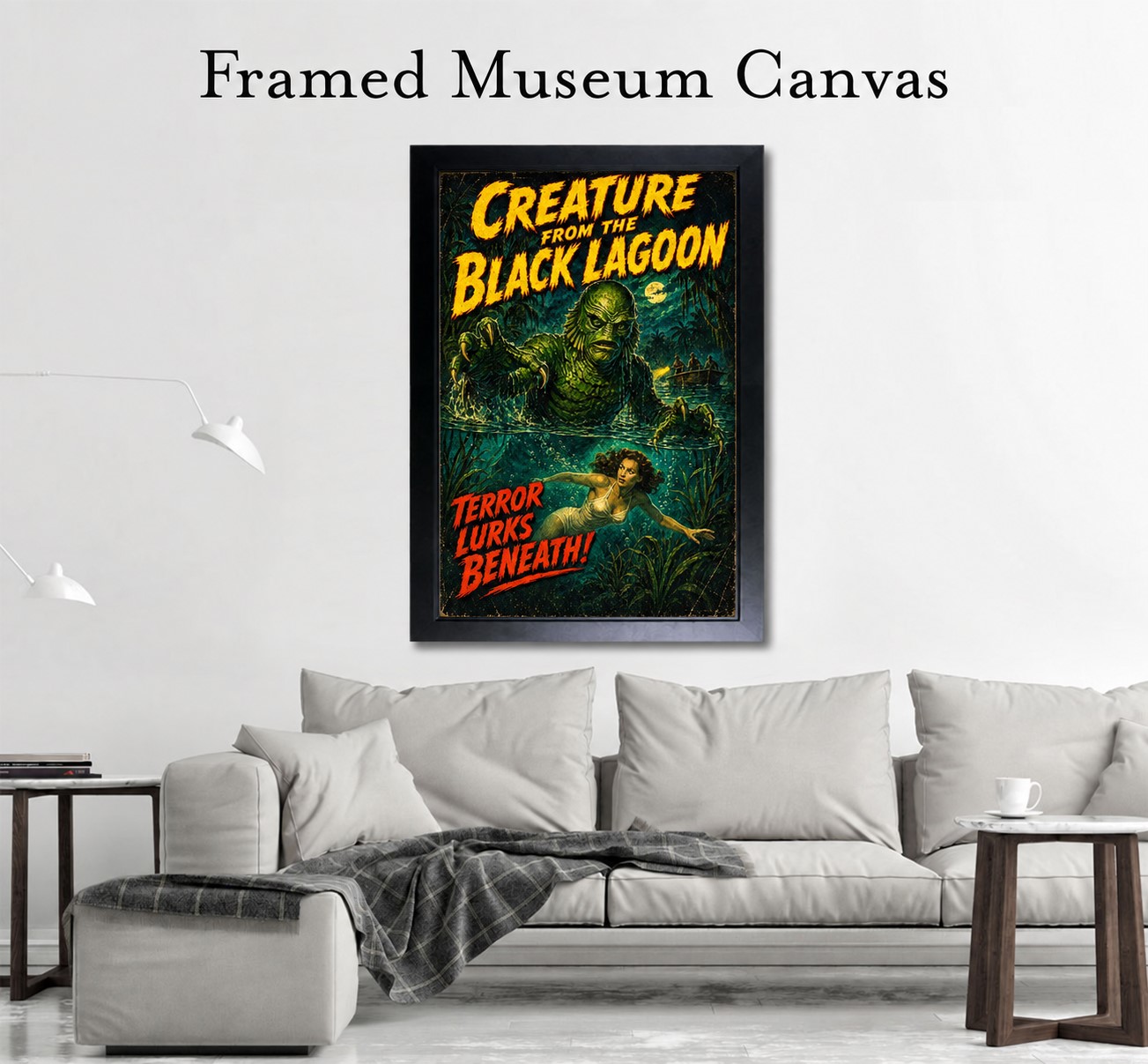 TERROR LURKS BENEATH - Art Print - Image 5