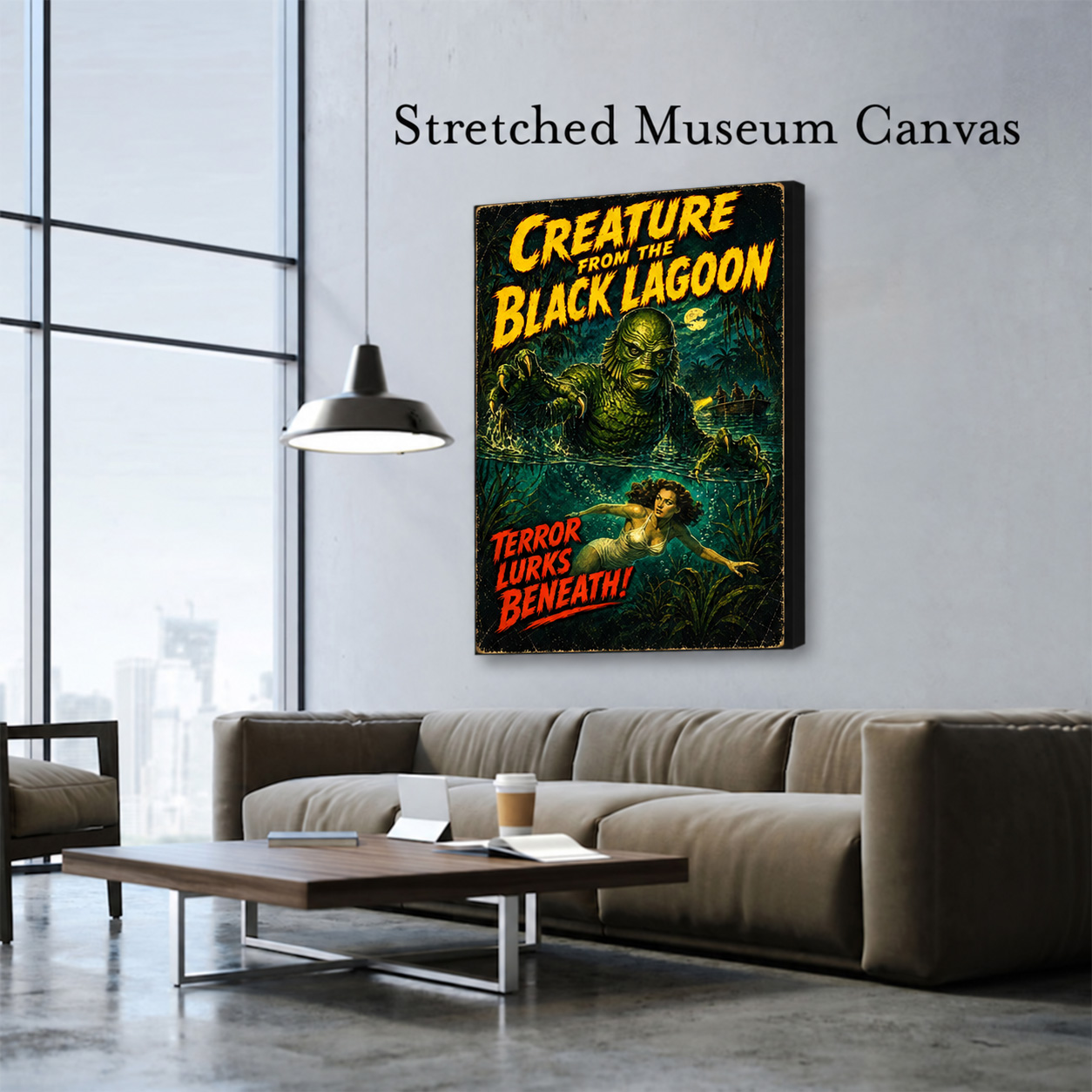 TERROR LURKS BENEATH - Art Print - Image 3