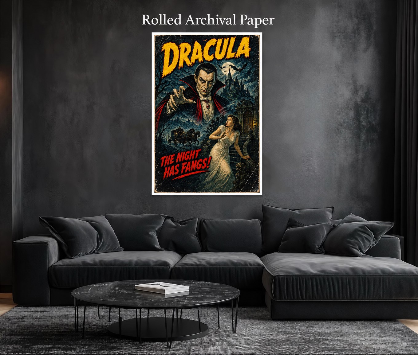 THE NIGHT HAS FANGS - Art Print - Image 2