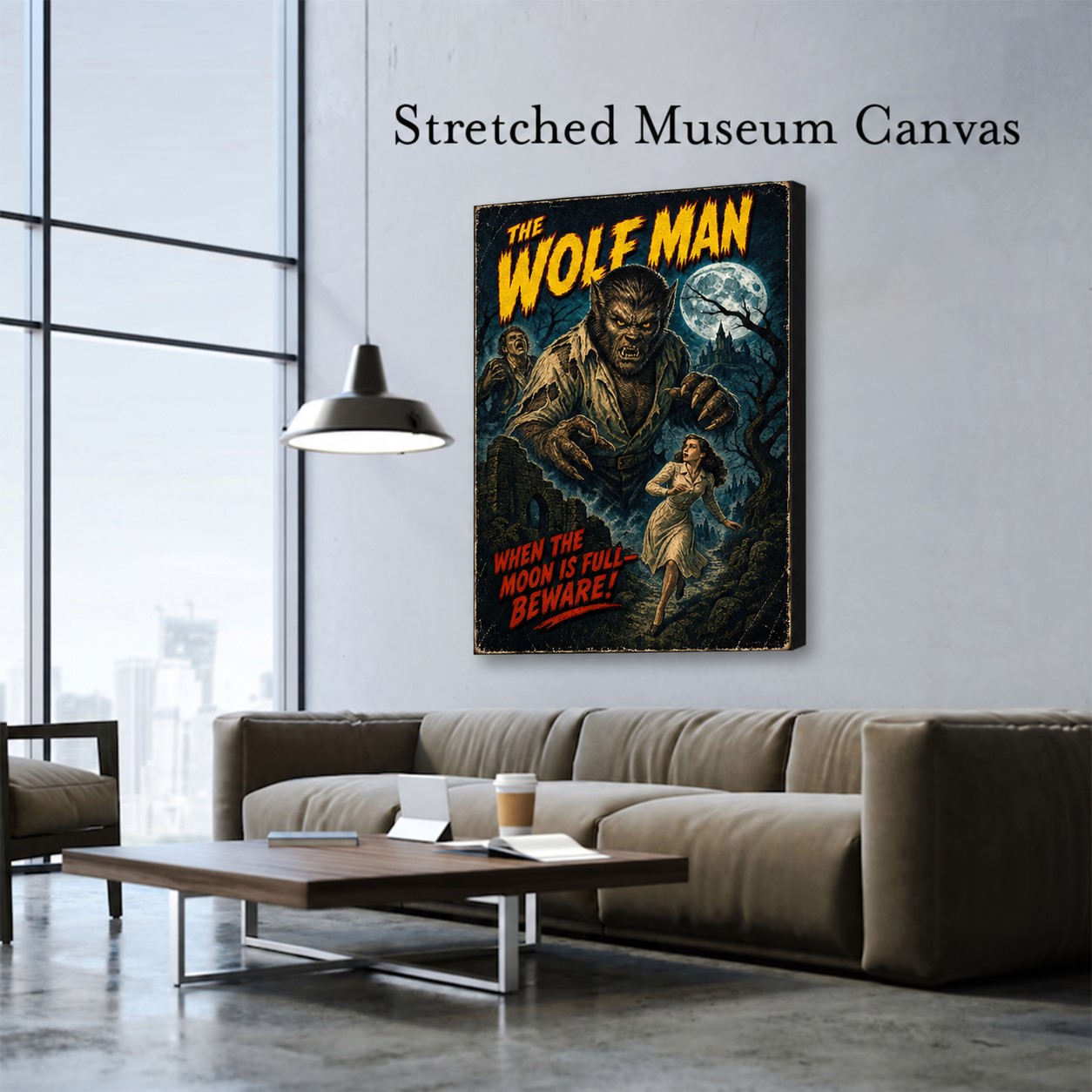 WHEN THE MOON IS FULL - Art Print - Image 3